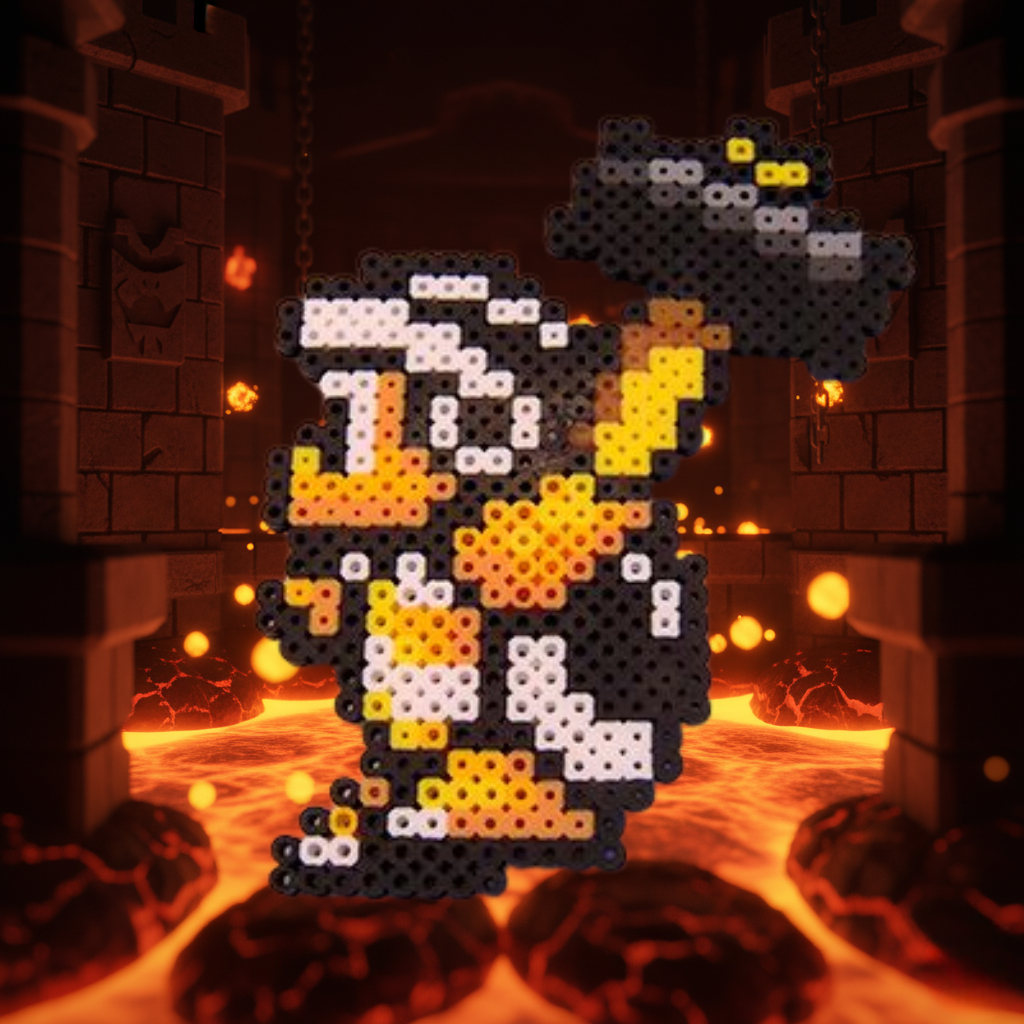 Hammer Bro pärlplatta mönster